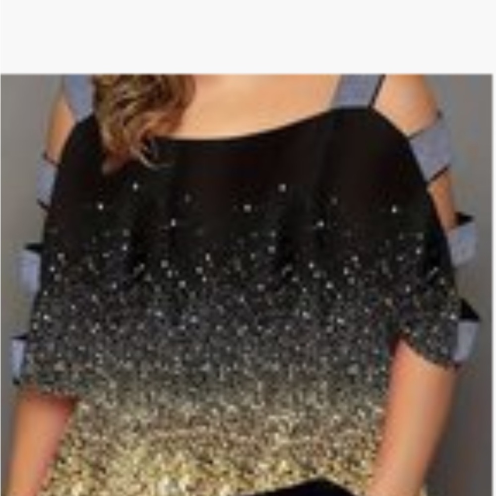 Geometric Color Block Top - Picture 5 of 6